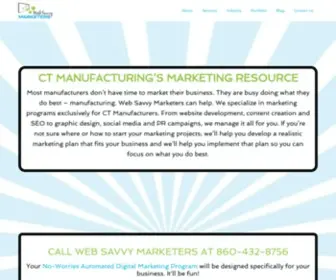 Websavvymarketers.com(Web Savvy Marketers) Screenshot