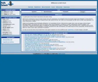 Webschach.eu(Ralfs Schach) Screenshot