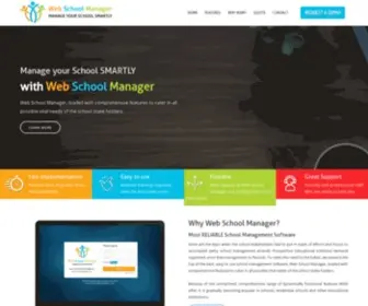 Webschoolmanager.com(Web School Manager) Screenshot