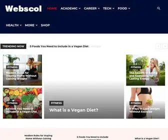 Webscol.com(Home) Screenshot