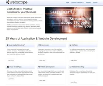 Webscope.com(Strategic Digital Solutions) Screenshot