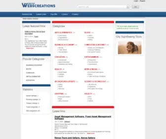 Webscreationsdesign.co.uk(Webscreations Directory your very own free web directory) Screenshot