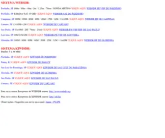 Websdr.com.br(RECEPTOR SDR VIA WEB) Screenshot