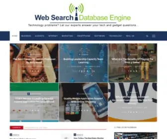 Websearchde.com(Web Search Database Engine) Screenshot