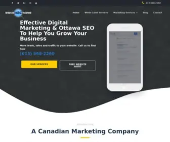 Websearchguide.ca(Ottawa SEO Services & Conversion Optimization) Screenshot