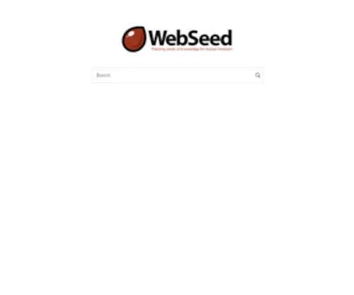 Webseed.com(NaturalNews Empowerment Programs) Screenshot