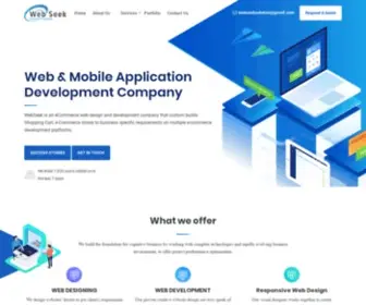 Webseeks.com(Web Development Company) Screenshot