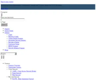 Websense.com(Security Simplified) Screenshot