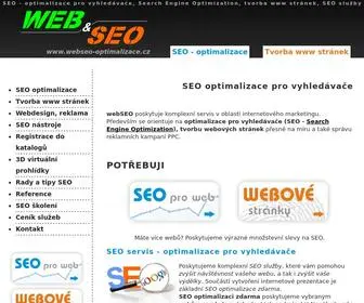 Webseo-Optimalizace.cz(SEO servis) Screenshot