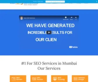 Webseoservices.in(#1 SEO Company in Mumbai) Screenshot