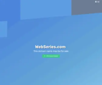 Webseries.com(Domain name may be for sale) Screenshot