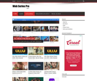 Webseriespro.com(Web Series Pro) Screenshot