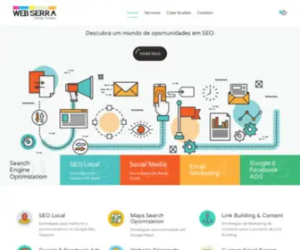 Webserra.com.br(Agência) Screenshot