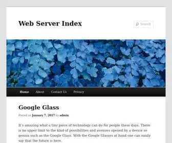 Webserverindex.com(Web Server Index) Screenshot