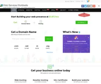 Webservicesworldwide.com(Domain Registration & Hosting Service) Screenshot