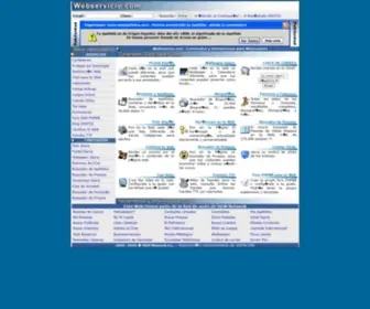 Webservicio.com(Webservicio) Screenshot