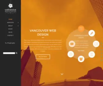 Websessive.com(Web Design Vancouver BC) Screenshot