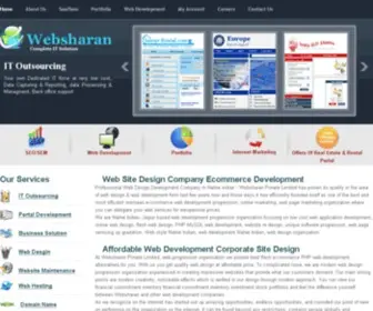 Websharan.co.in(Websharan Infotech Pvt. Ltd) Screenshot