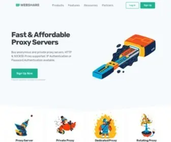 Webshare.io(Buy Proxy Servers) Screenshot