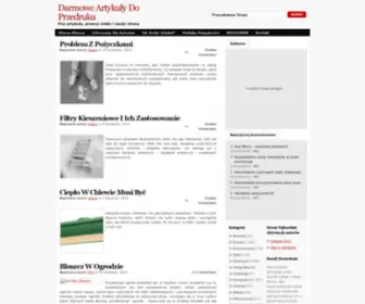 Webshock.com.pl(Darmowe artykuły do przedruku) Screenshot