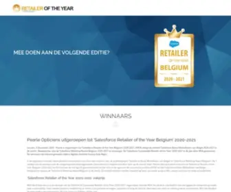 Webshop-Awards.be(Retailer of the Year Belgium) Screenshot