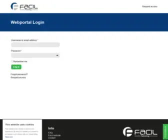 Webshop-Facil.be(Facil webshop) Screenshot