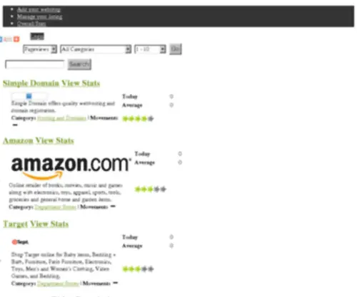 Webshop-Ranking.com(Webshop Ranking) Screenshot