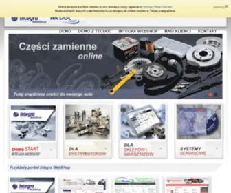 Webshop.pl(Integra eCommerce Webshop) Screenshot