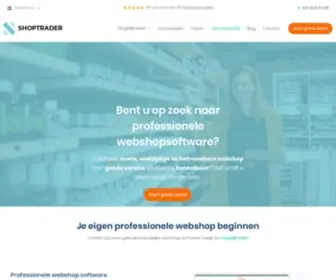 Webshopbeginnen.be(Start vandaag nog met de webwinkel software van Webshopbeginnen) Screenshot