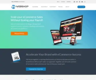 Webshopmanager.com(Automotive Ecommerce Software & Shopping Cart Platform Web Shop Manager) Screenshot