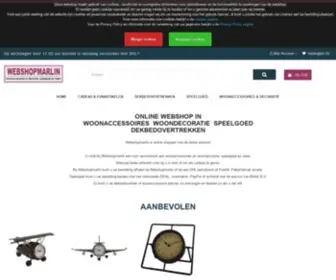 Webshopmarlin.nl(webshopmarlin) Screenshot