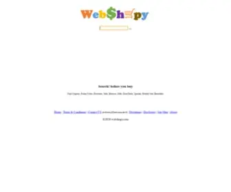 Webshopy.com(Before you buy to find deals) Screenshot