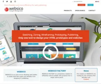 Websico.com(Web publishing) Screenshot