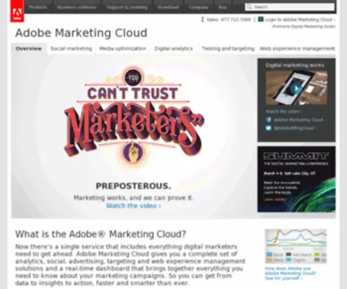 Websidestory.com(Websidestory) Screenshot