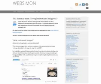 Websimon.se(Pedagogik) Screenshot