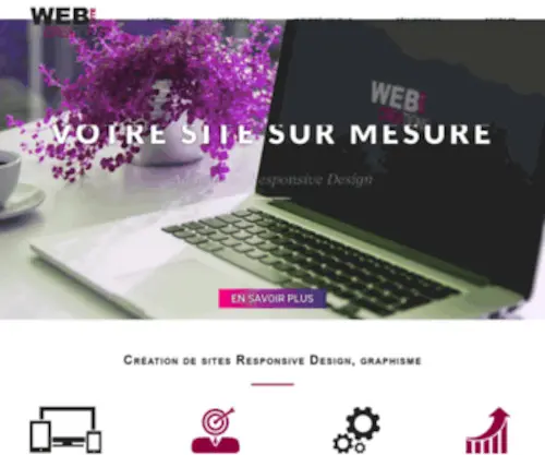 Website-Creations.fr(Website-Créations Agence web, webmaster création de sites Pays de Gex Ain, Meyrin, Genève) Screenshot