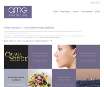 Website-Designers.co.nz(Affordable Web Design Agency AMG Auckland Website Design) Screenshot