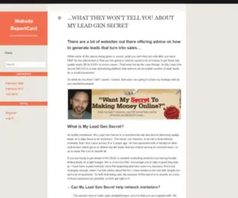 Website-Reportcard.com(Website ReportCard) Screenshot