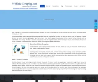 Website-Scraping.com(Website scraping) Screenshot