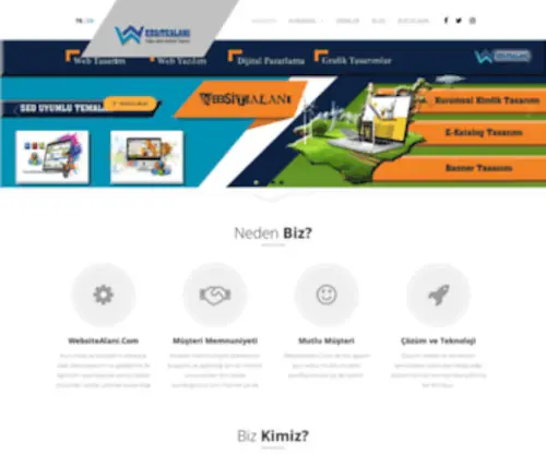 Websitealani.com(Web tasarım) Screenshot