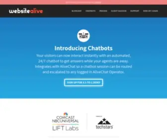Websitealive.com(Chat) Screenshot