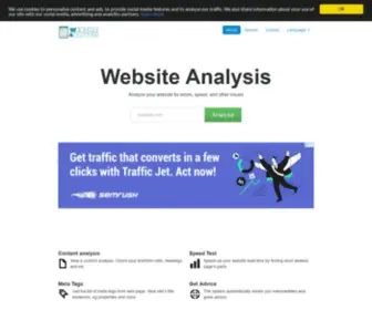 Websiteanalysis.site(Website Analysis) Screenshot