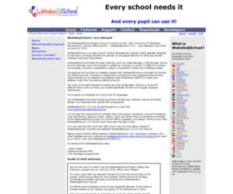 Websiteatschool.eu(Website@School) Screenshot