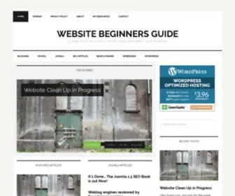 Websitebeginnersguide.com(Website Beginners Guide) Screenshot