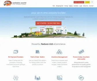 Websitebuilder.co.nz(NZ's Best Website Builder and Ecommerce system) Screenshot