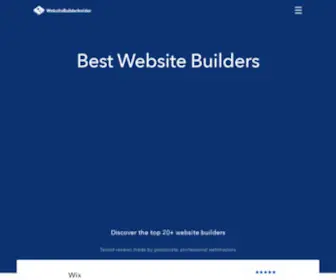 Websitebuilderinsider.com(Best Website Builders for February 2023) Screenshot