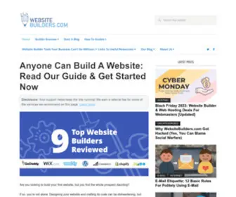 Websitebuilders.com(Building Your First Website Today) Screenshot