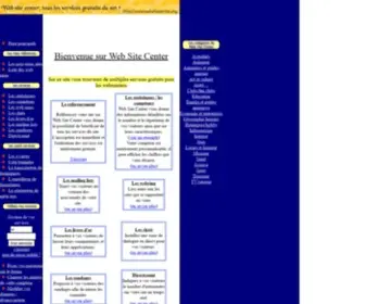 Websitecenter.org(Web Site Center) Screenshot