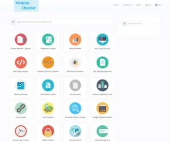Websitechecker.net(Website Checker SEO Tools) Screenshot