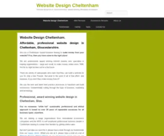 Websitedesigncheltenham.com(Website Design Cheltenham) Screenshot